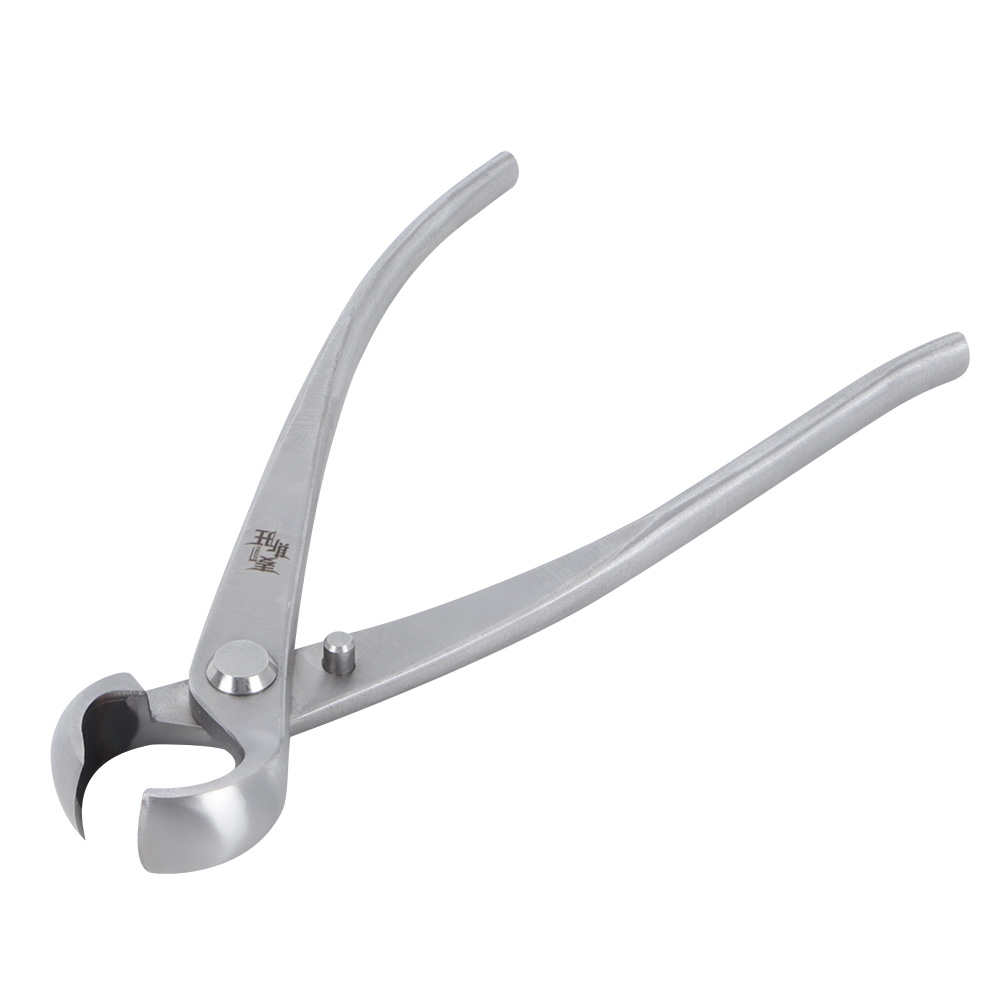 Bonsai Tool Set - Konkaver Knopfschneider 180mm Edelstahl-Knopfschneider Kugelschere Landschaftsgestaltung