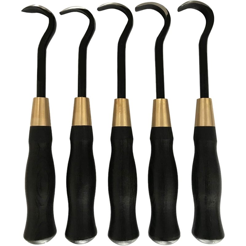 Bonsai Tool Set - A74E-Bonsai-Schaber, 5-teiliges Werkzeugset mit Klingen, verschiedenen