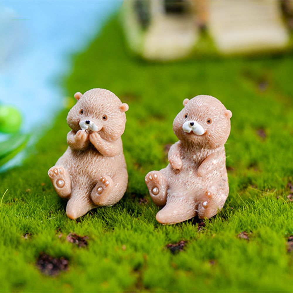 Bonsai Garden Europe - Otter Figur Mini Wohnkultur Fee Garten
