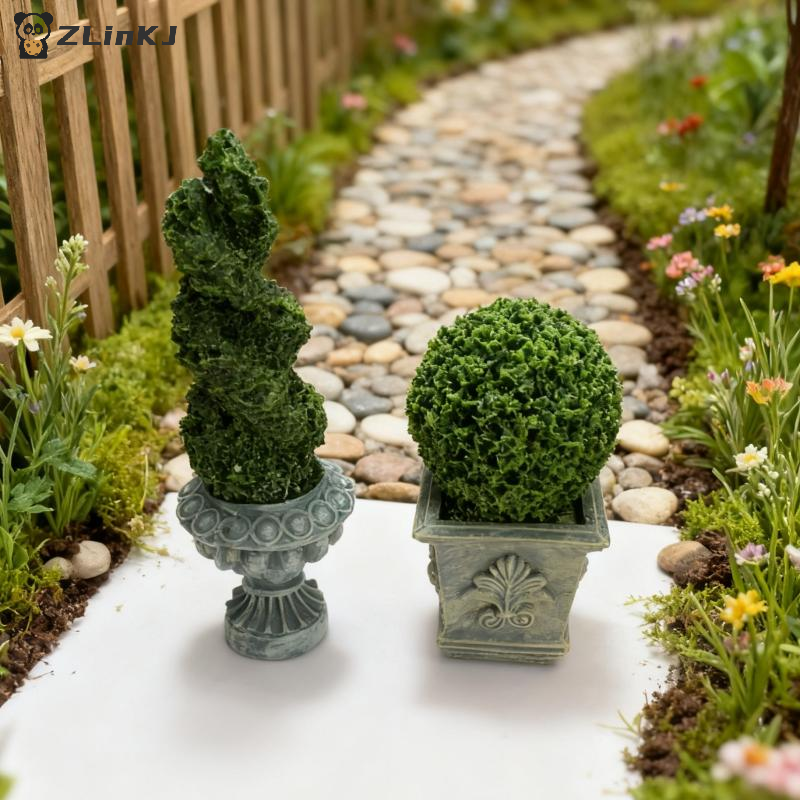 Bonsai Garden Europe - ▶ 1 Stück Simulierte Grünpflanze im
