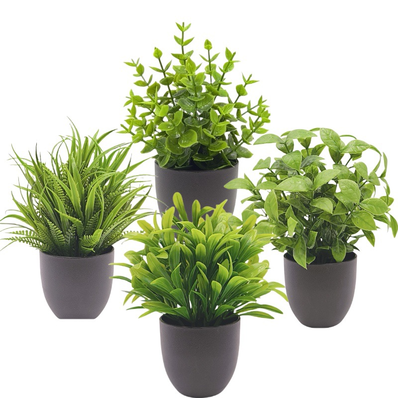 Bonsai Garden Mini - Simulierte grüne Pflanze Bonsai, grenzüberschreitende Büro-Innendekoration,