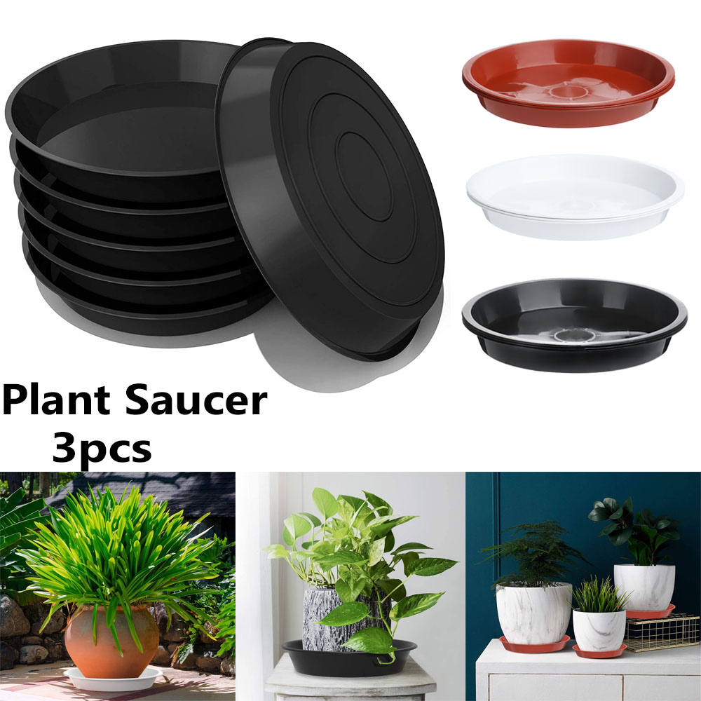 3 Stück runde Pflanzen tablett – Drip Tray Saucer Bewertung und Preis