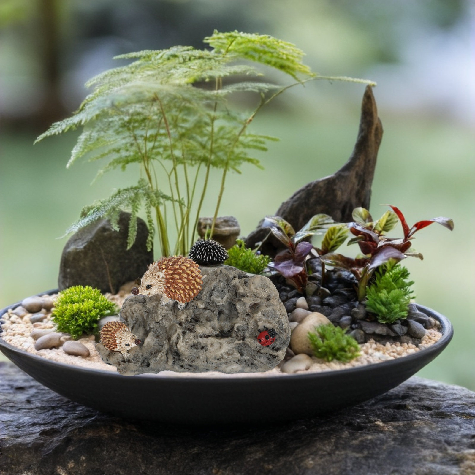 Mini-Igel Gartenfigur Realisti – Bonsai Garden Indoor Bewertung und Preis