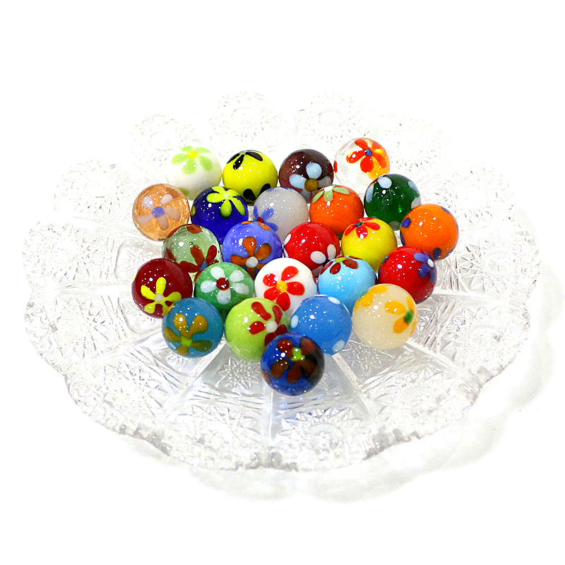 6 Stück 16mm Bunte Seltene Gla – Bonsai Garden Indoor Bewertung und Preis