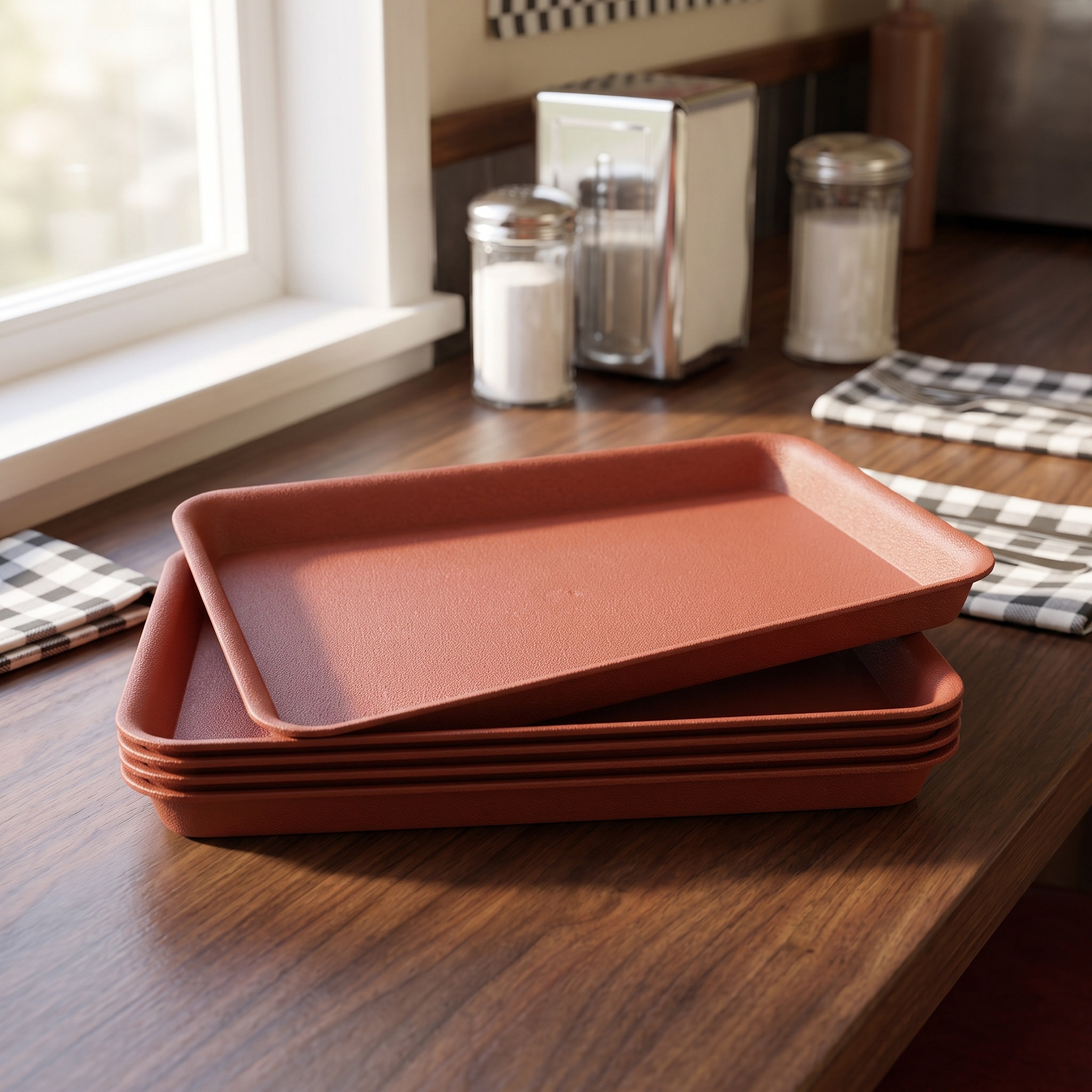 4 Stück rechteckige Blumentopf – Drip Tray Saucer Bewertung und Preis