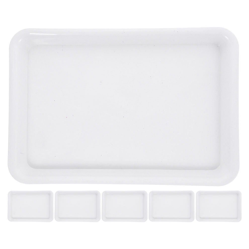 6 Stück Rechteckige Kunststoff – Drip Tray Saucer Bewertung und Preis