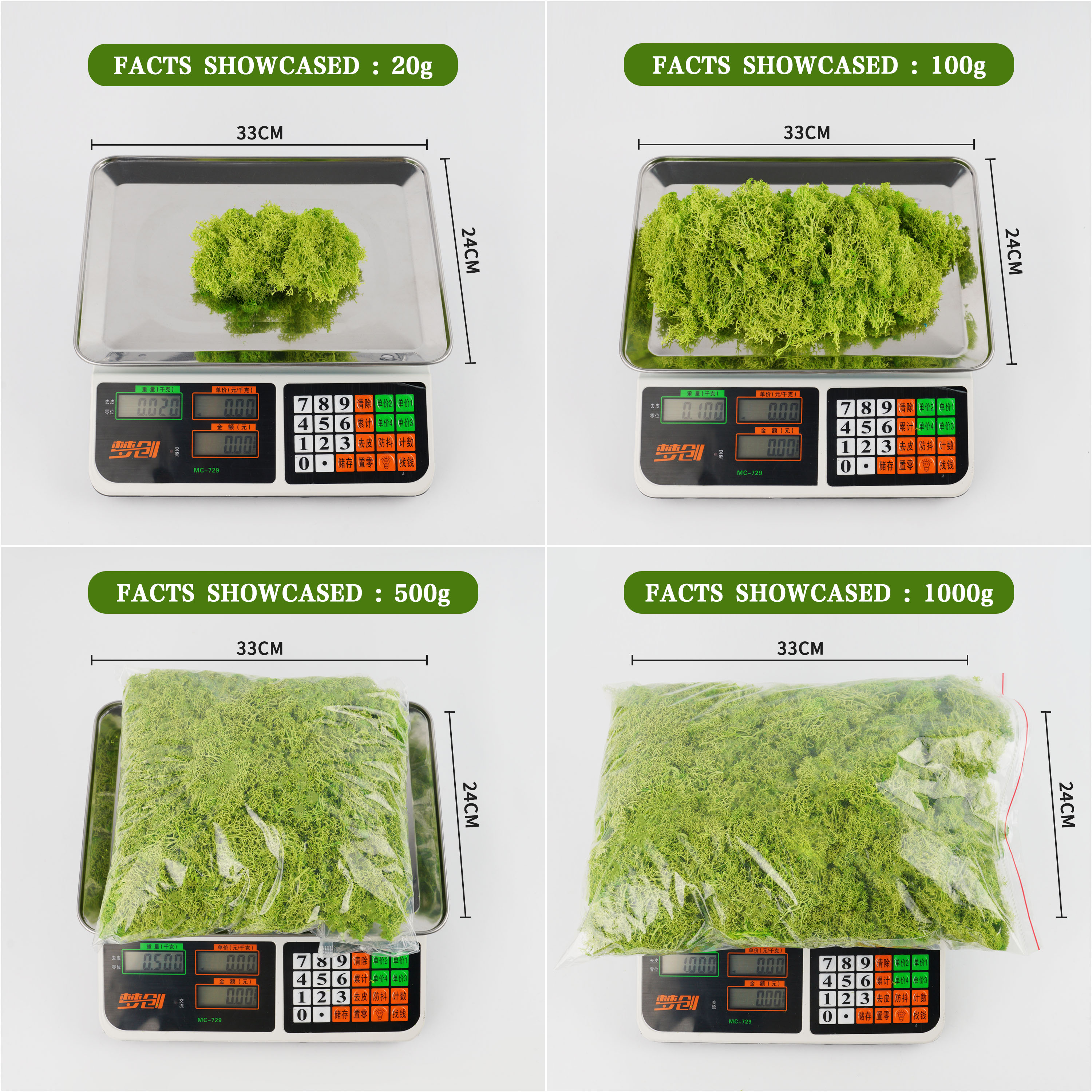 100/200/500g Ewiges Moos DIY B – Bonsai Garden Mini Bewertung und Preis