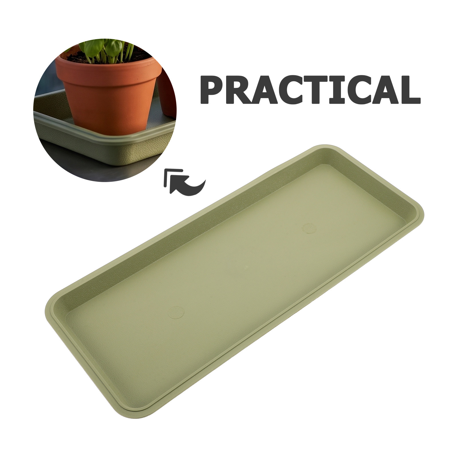 Rechteckige Blumentopfunterset – Drip Tray Saucer Bewertung und Preis