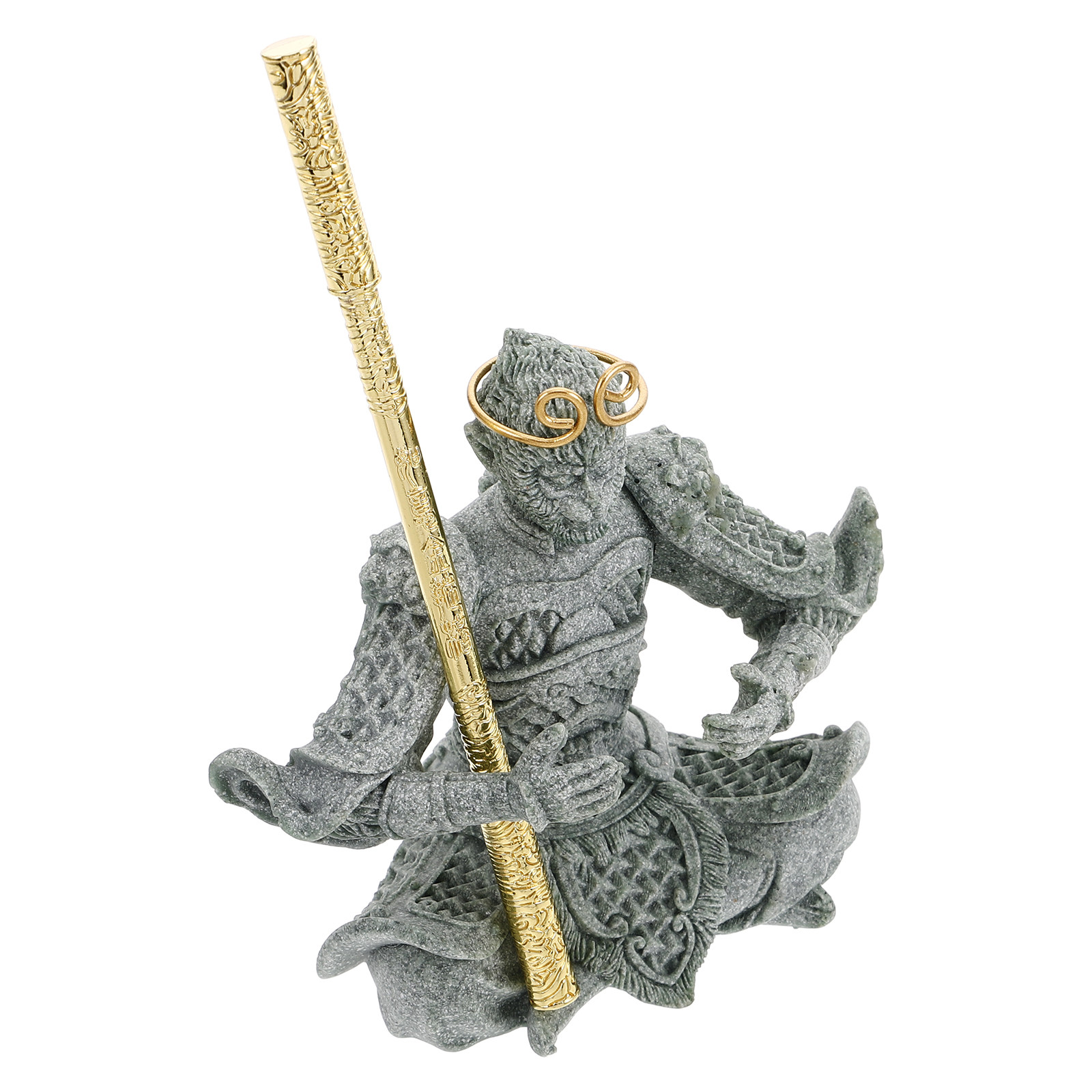Handgefertigte Sandstein-Statu – Bonsai Garden For Desk Bewertung und Preis