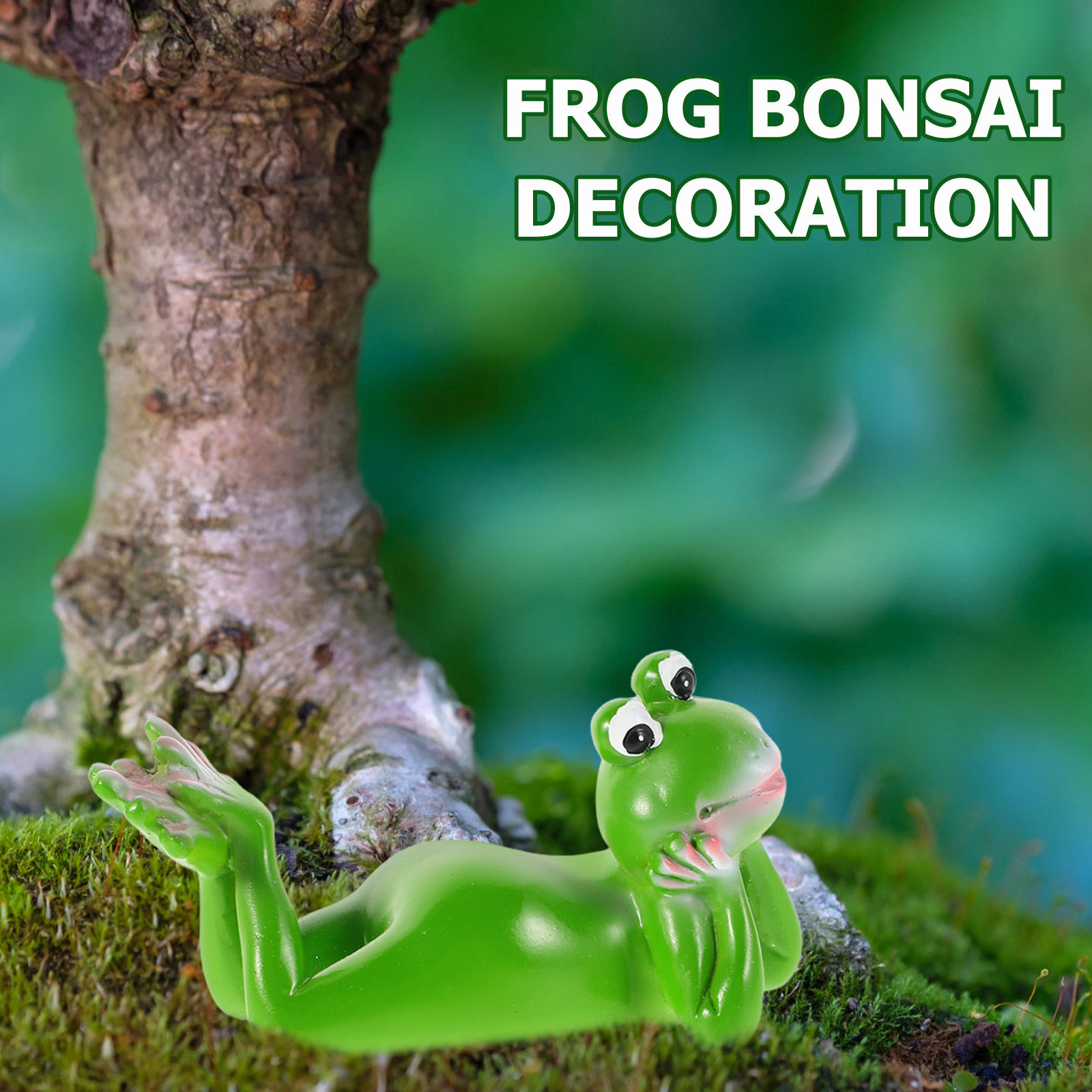Harz-Frosch Gartendekoration N – Bonsai Garden For Desk Bewertung und Preis