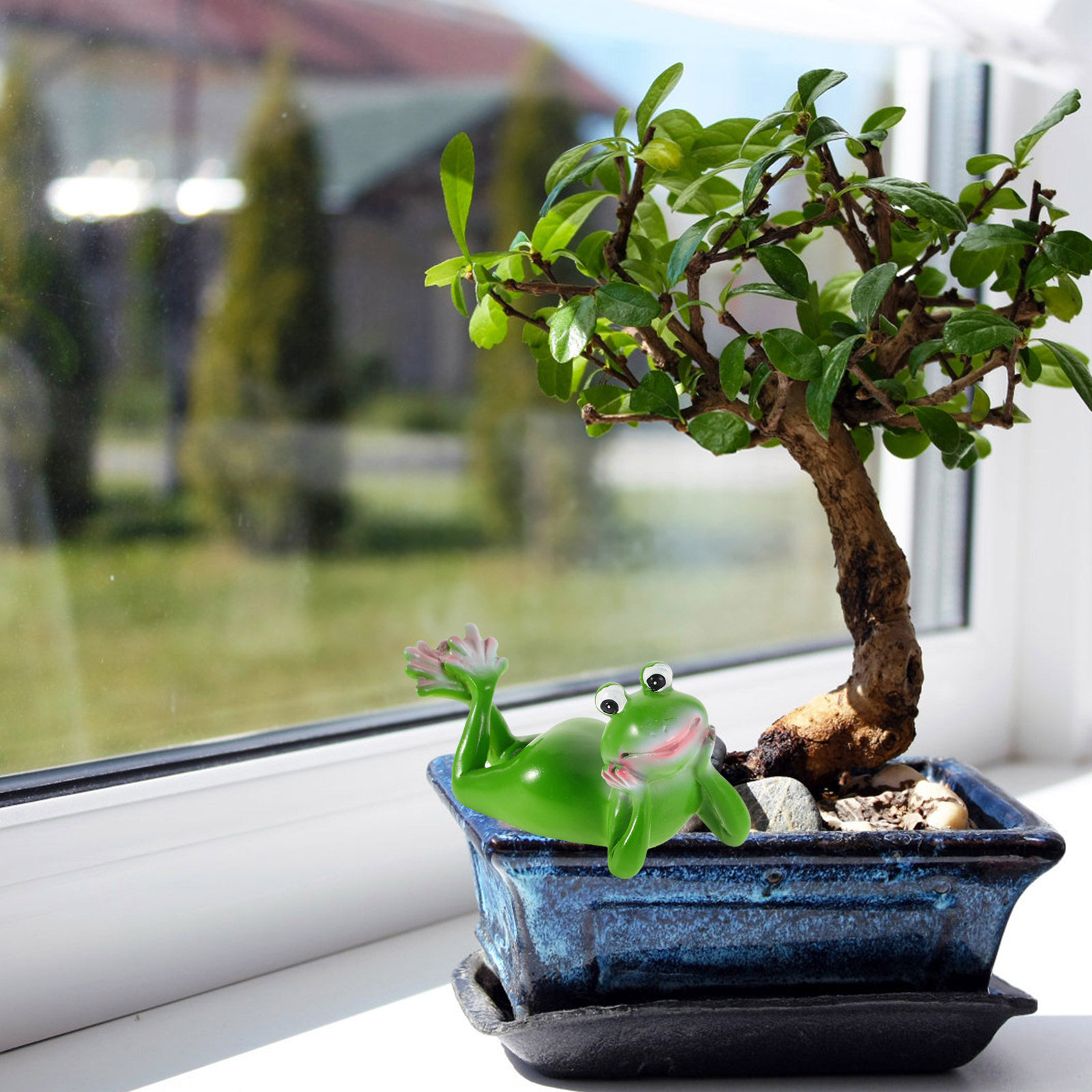 Harz-Frosch Gartendekoration N – Bonsai Garden For Desk Bewertung und Preis
