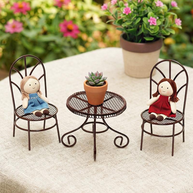 1/3-teiliges Puppenhaus-Garten – Bonsai Garden Bench Bewertung und Preis