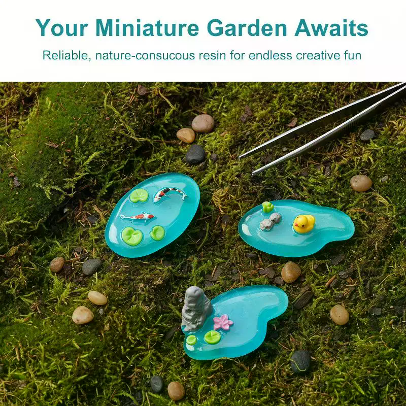 Mini-Harz-Teichornamente mit K – Bonsai Garden With Koi Pond Bewertung und Preis