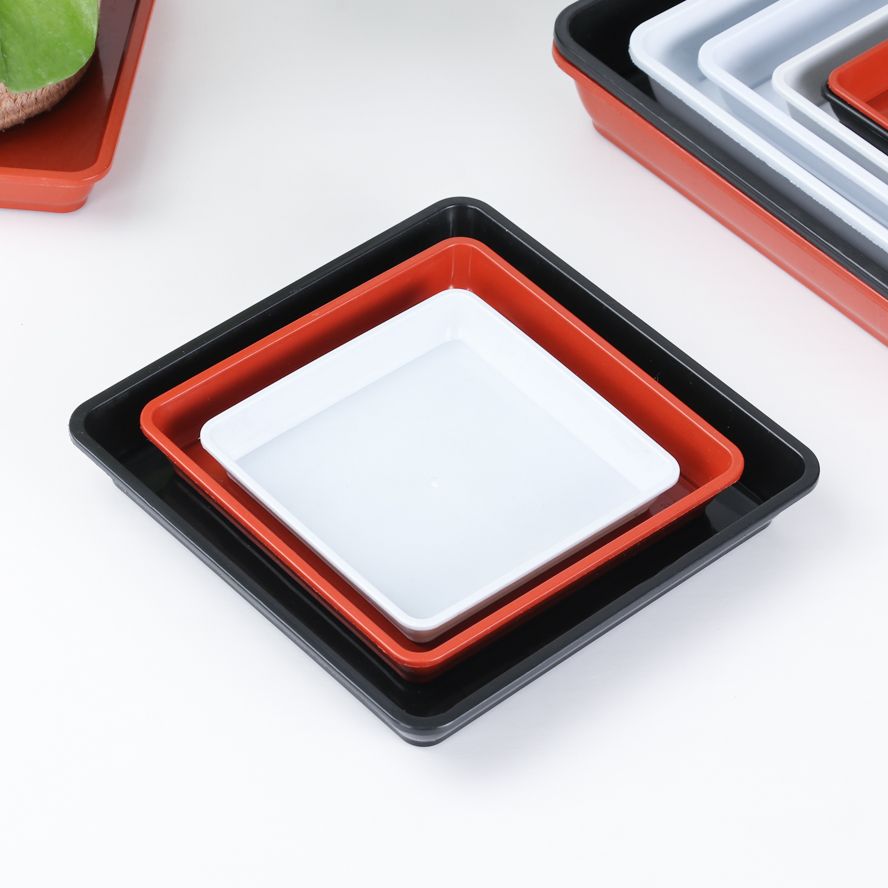 Quadratische Form Kunststoff U – Drip Tray Saucer Bewertung und Preis